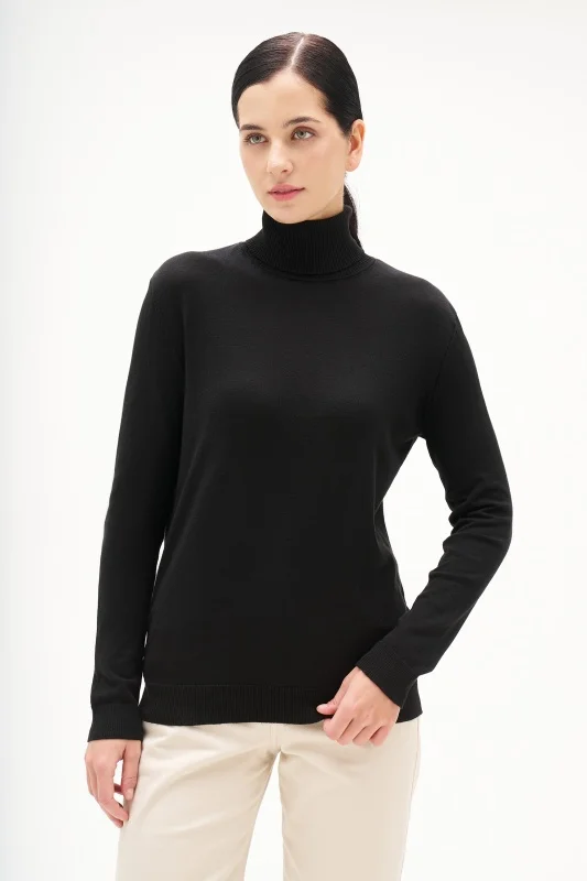 Водолазка из хлопка - G082SZ0TK0ART_MARINAB Кофта жен. (VR046, XS)