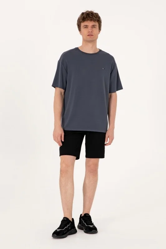 Шорты спортивные из хлопка с вышитым логотипом - G081SZ0OS0PARMEIY025 Брюки спорт. муж. (VR046, XS)
