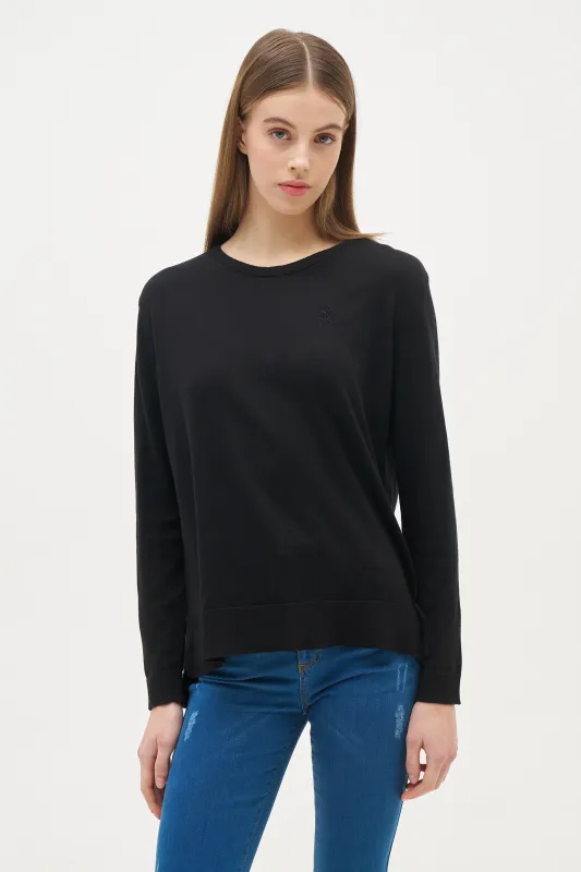 Джемпер из хлопка свободный - G082SZ0TK0ORINA24K_R Кофта жен. (VR046, 2XS)