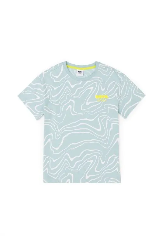 Футболка из хлопка с геометрическим узором - G083SZ0110ZORLUKIDS Футболка муж. детс. (VR048, 6_7)