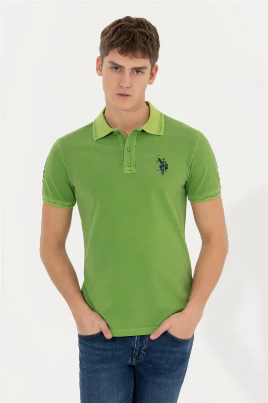 Футболка-поло из хлопка - G081SZ0110TJ01IY022 Футболка муж. (VR020, XS)