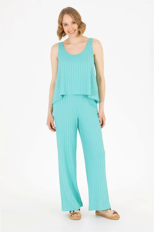 Брюки трикотажные свободные - G082SZ0OP0MATLE Брюки спорт. жен. (VR090, XL)