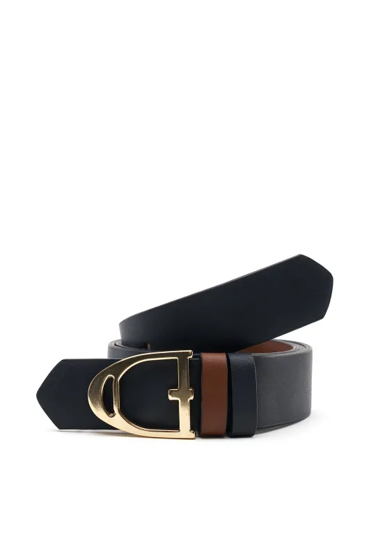 Ремень двухсторонний из экокожи - A082SZ016AYCK23AS502_C Ремень жен. (VR033, 95)