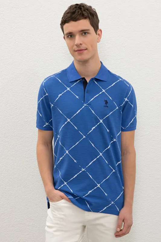 Футболка-поло из хлопка с принтом - G081SZ0110JAYLEN Футболка муж. (VR045, XS)