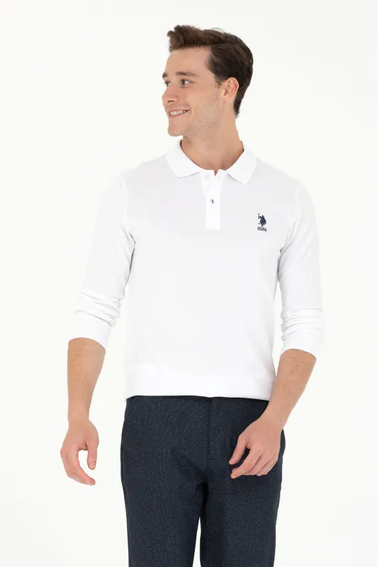 Поло с длинным рукавом из хлопка - G081SZ0820TP03SK023 Толстовка муж. (VR013, 3XL)