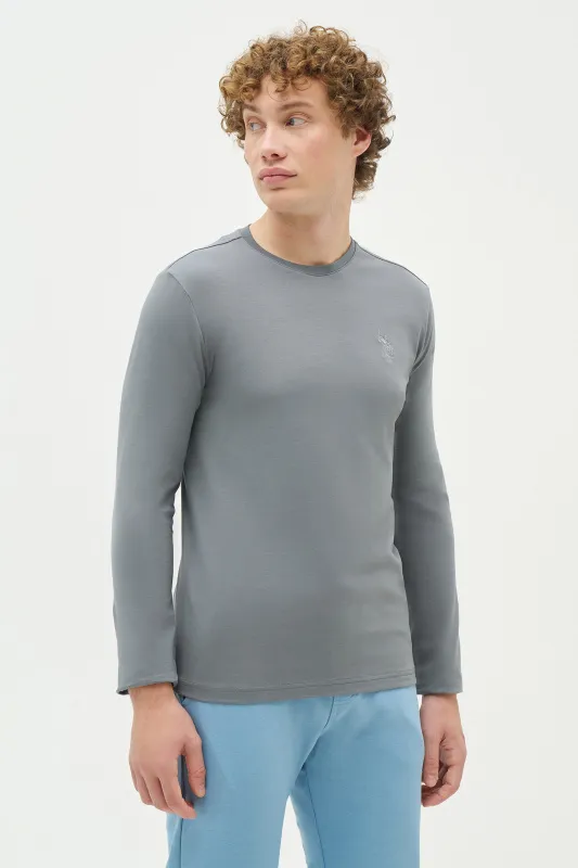Лонгслив из хлопка - G081SZ0820BISITSK024_R Толстовка муж. (VR024, M)