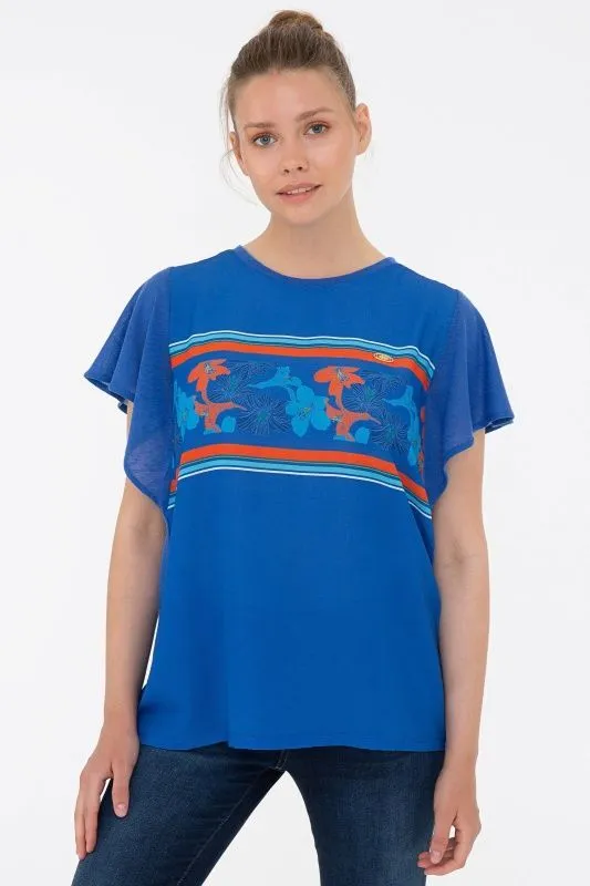 Футболка с принтом - G082SZ0110DOPERE Футболка жен. (VR045, XS)