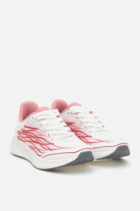 Кроссовки текстильные с узором - S082SZ0330S_Y25MILASE_SNKR Обувь жен. (VR041, 36)