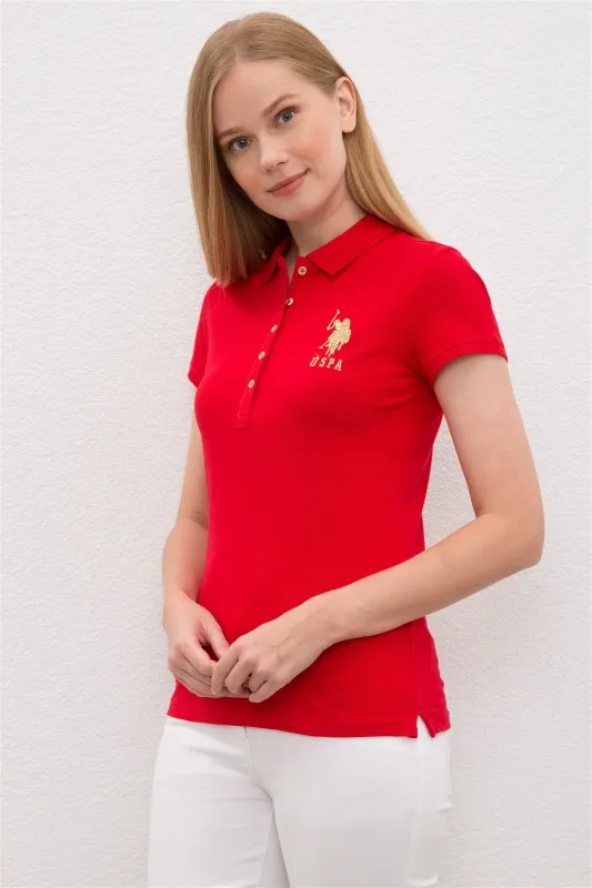 Футболка-поло из хлопка - G082SZ0110MTS02220-011 Футболка жен. (VR030, 2XS)