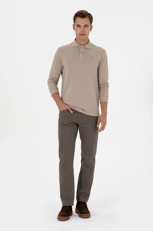 Брюки текстурированные прямые - G081SZ0780MICALEX25K_REG Брюки муж. (VR052, 38, 33)