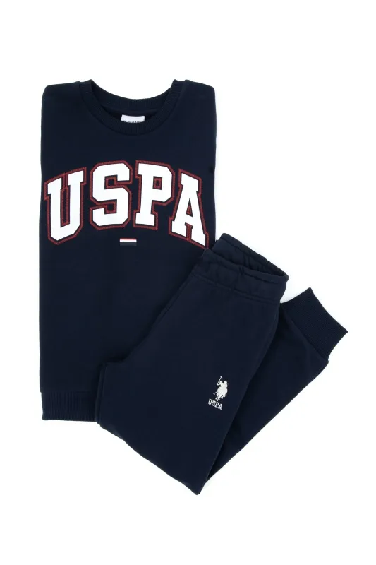 Свитшот и спортивные брюки хлопковые для мальчиков - G083SZ0HF0US2227 Костюм дом. муж. детс. (VR033, 4_5)