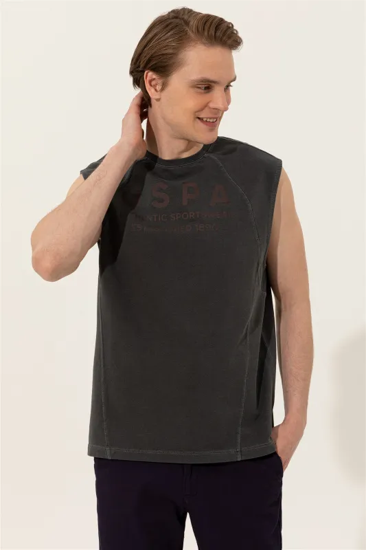 Майка спортивная с логотипом - G081SZ0110LINGE Футболка муж. (VR006, 2XS)