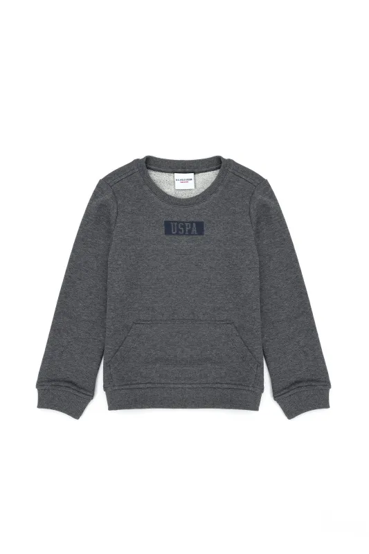 Свитшот с карманом кенгуру для мальчиков - G083SZ0820MIYAKI-E Толстовка муж. детс. (VR081, 3_4)