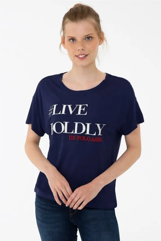 Футболка из хлопка с логотипом - G082SZ0110DEPT Футболка жен. (VR033, XS)