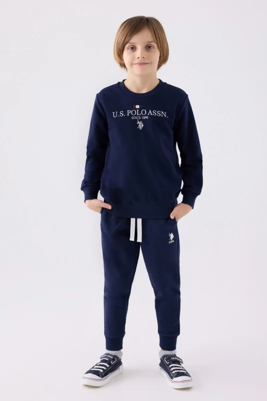 Свитшот и спортивные брюки для мальчиков - G083SZ0HF0US1936 Костюм дом. муж. детс. (VR033, 6_7)