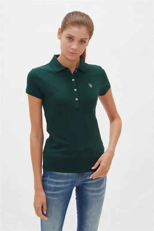 Футболка-поло из хлопка - G082SZ0110TP01SK020-011-R Футболка жен. (VR079, 2XS)