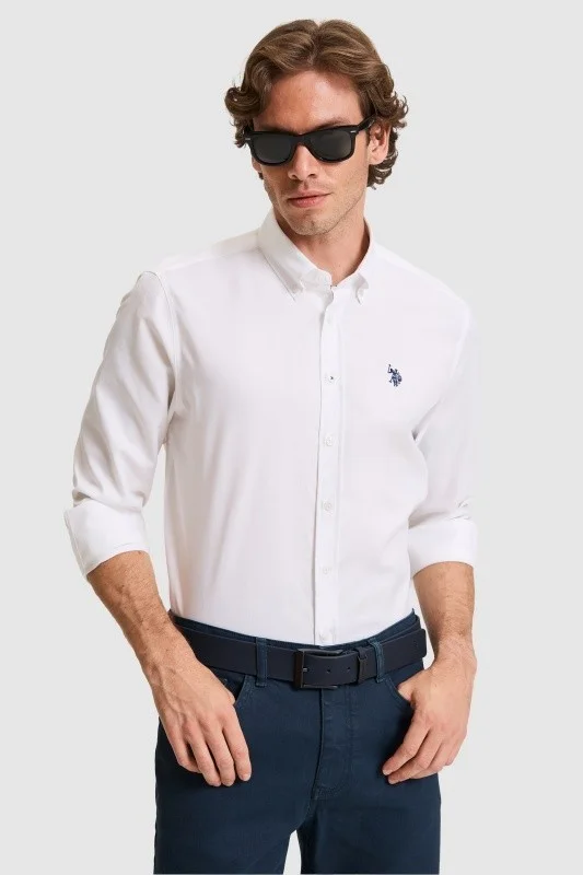 Рубашка из хлопка - G081SZ0040CEDRO026Y Сорочка муж. (VR013, M)