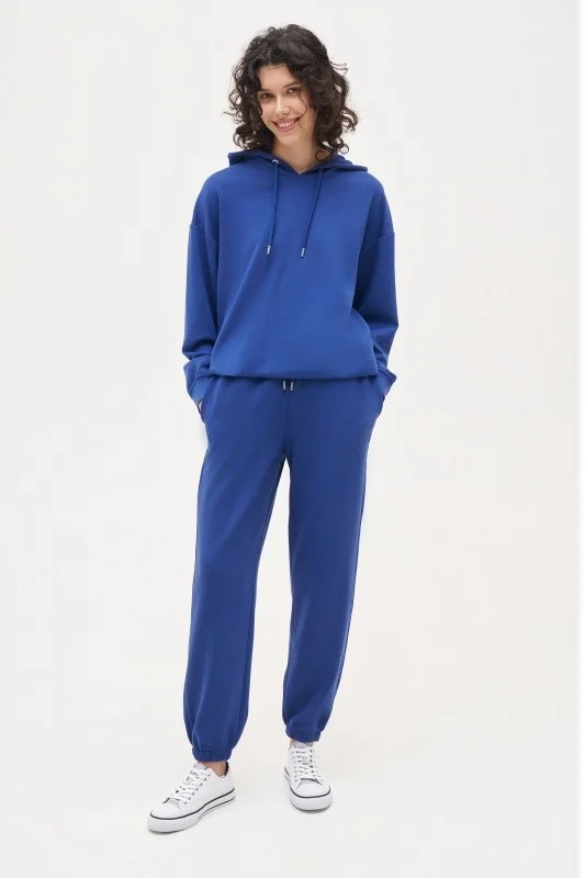 Спортивные брюки на манжетах - G082SZ0OP0ART_SARPA Брюки спорт. жен. (VR059, XS)