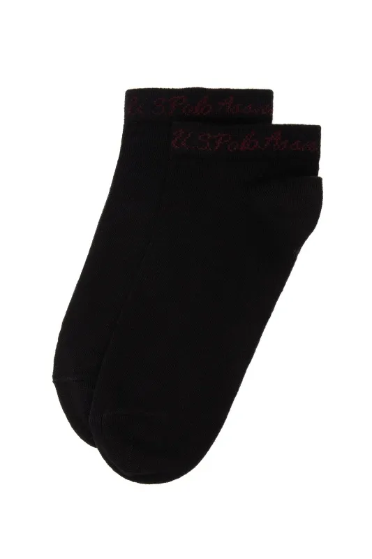 Носки хлопковые, 2 пары - A082SZ013P02CORA_IY25 Носки жен. (VR046)