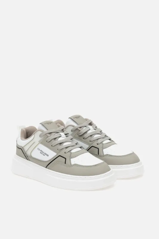 Кеды из экокожи комбинированные - S081SZ0330E_Y25LAGGEN_SNKR Обувь муж. (VR024, 45)
