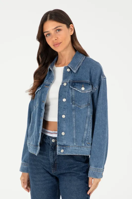 Куртка джинсовая - G082SZ0770PERKIS Куртка джинс. жен. (DN0022, 40)