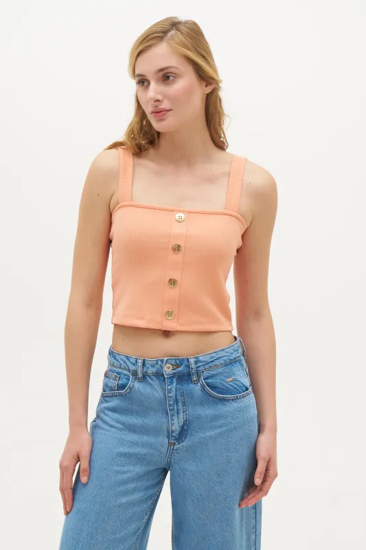 Топ на широких лямках - G082SZ0110PLARTEY Футболка жен. (VR047, 2XS)