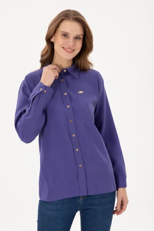 Рубашка классическая свободная - G082SZ0040VALDES Сорочка жен. (VR038, 38)