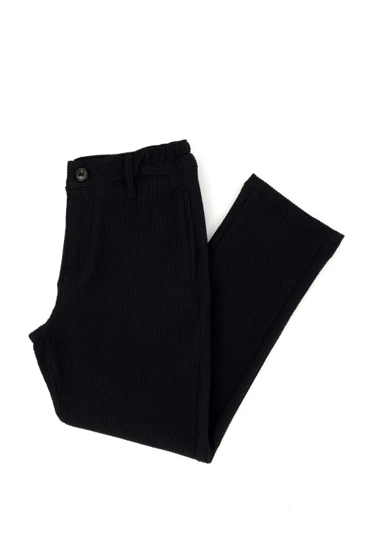 Брюки зауженные к низу из жатой ткани для мальчиков - G083SZ0780WAGOKIDS Брюки муж. детс. (VR046, 13_14)