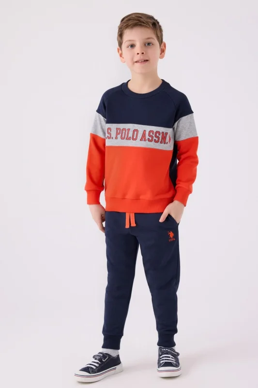 Свитшот и спортивные брюки для мальчиков - G083SZ0HF0US1932 Костюм дом. муж. детс. (VR031, 12_13)