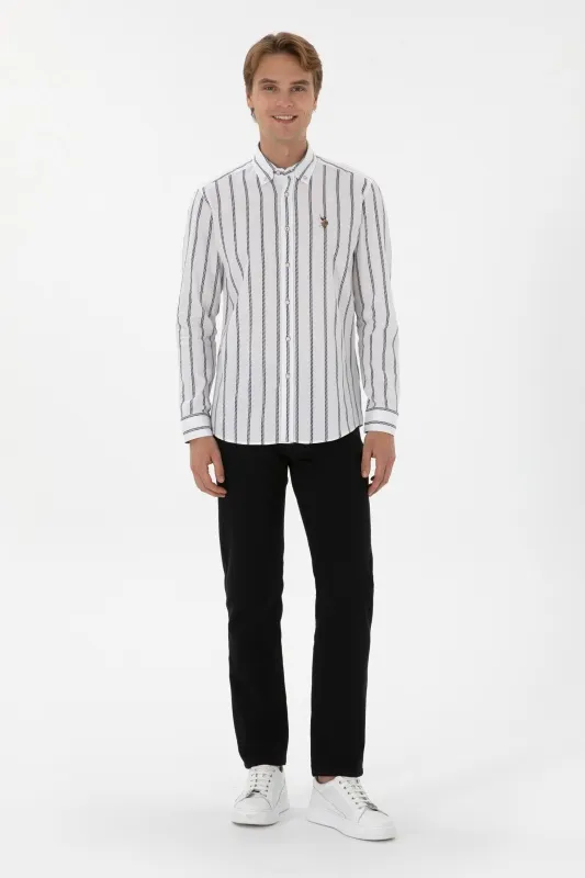 Брюки текстурированные прямые - G081SZ0780MICALEX25K_REG Брюки муж. (VR046, 38, 33)