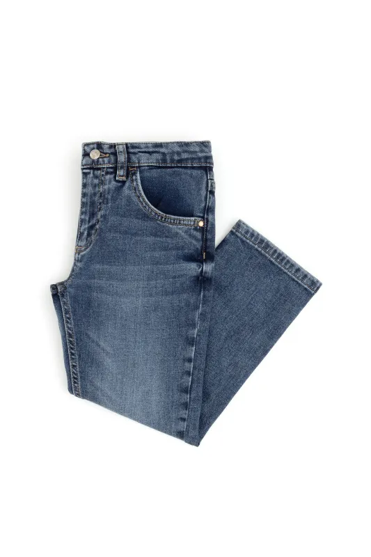 Джинсы зауженные для мальчиков - G083SZ0800JEREMYKIDS Джинсы муж. детс. (DN0022, 4_5)