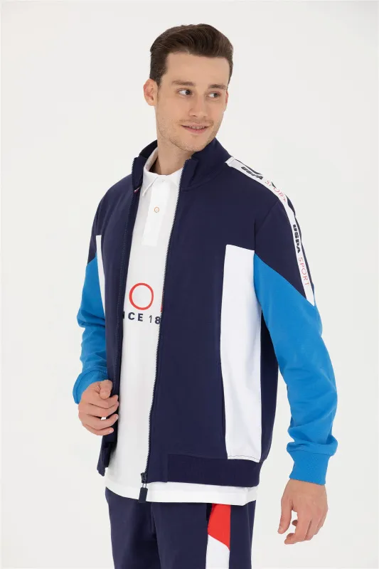 Толстовка на молнии без капюшона - G081SZ0820RC-BODEN Толстовка муж. (VR033, 5XL)