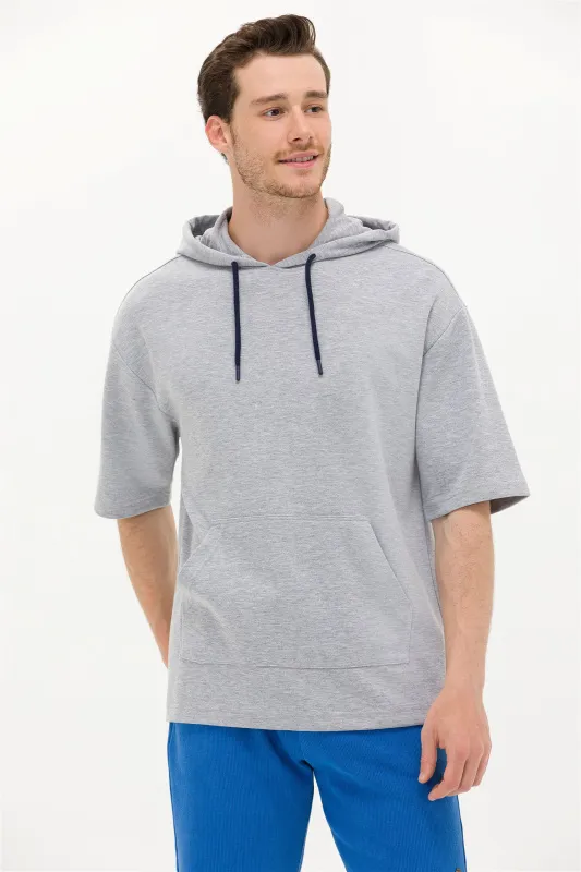 Худи с коротким рукавом - G081SZ0820RC-TUMAN Толстовка муж. (VR109, S)