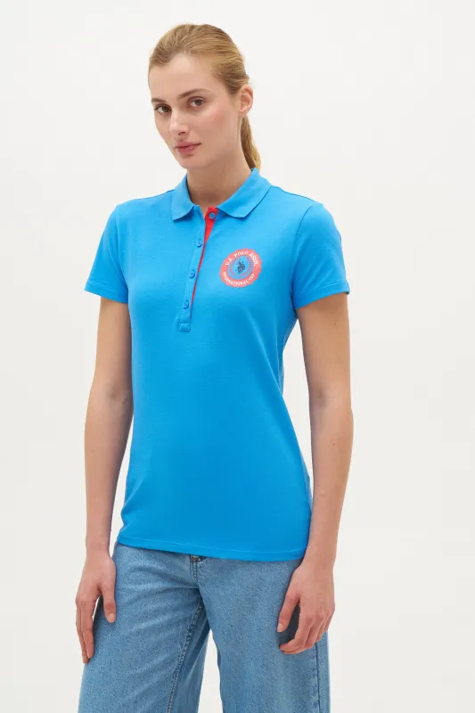Футболка-поло из хлопка - G082SZ0110R-MUPTI Футболка жен. (VR045, XS)