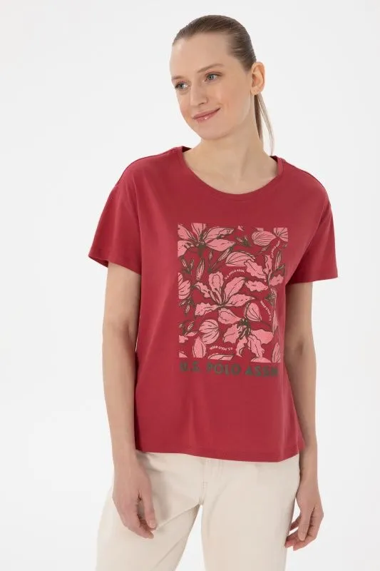 Футболка из хлопка с принтом - G082SZ0110SRETA Футболка жен. (VR223, XS)