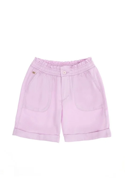 Шортыиз лиоцелла для девочек - G084SZ0310AVAKIDS Бермуды жен. детс. (VR211, 4_5)