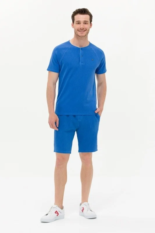 Шорты спортивные из хлопка фактурные - G081SZ0OS0FANOTO Брюки спорт. муж. (VR045, XS)