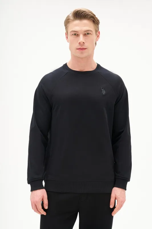Свитшот однотонный с логотипом - G081SZ0820ART_GRARDOSK025 Толстовка муж. (VR046, XS)