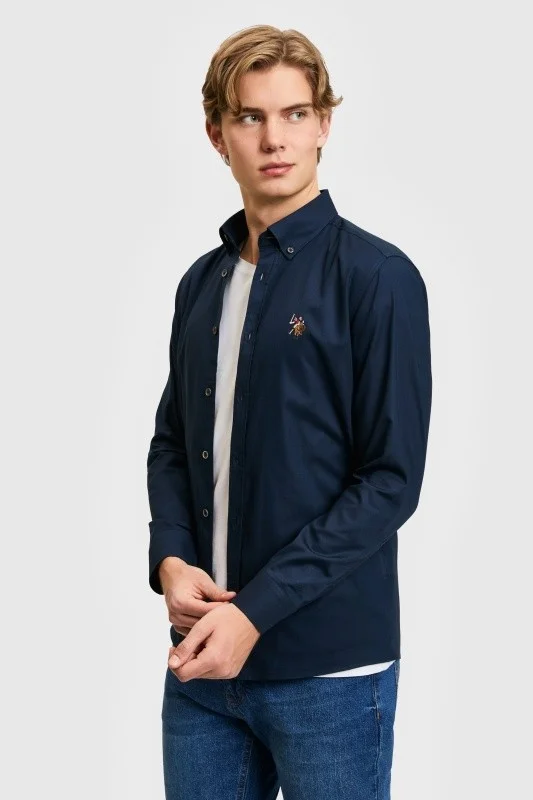 Рубашка из хлопка - G081SZ0040CEDCOLOR026Y Сорочка муж. (VR033, M)
