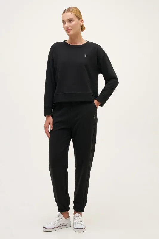 Спортивные брюки однотонные - G082SZ0OP0R_FERTO_SK024 Брюки спорт. жен. (VR046, 2XS)