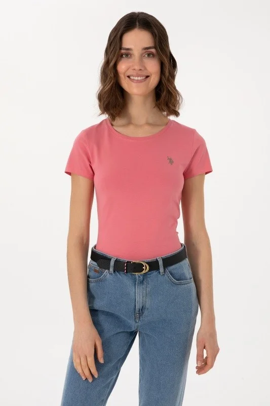 Футболка из хлопка приталенная - G082SZ0110TO25 Футболка жен. (VR167, 3XL)