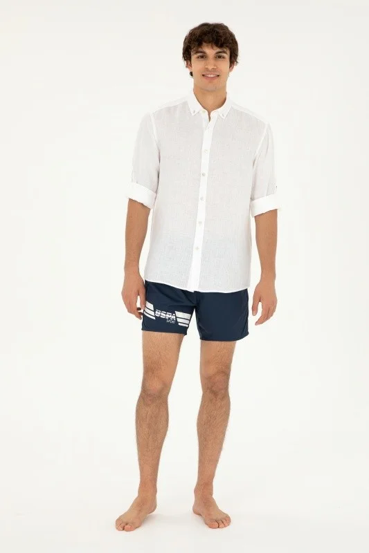 Шорты плавательные с принтом - G081SZ0660LUAN Шорты спорт. муж. (VR033, XS)