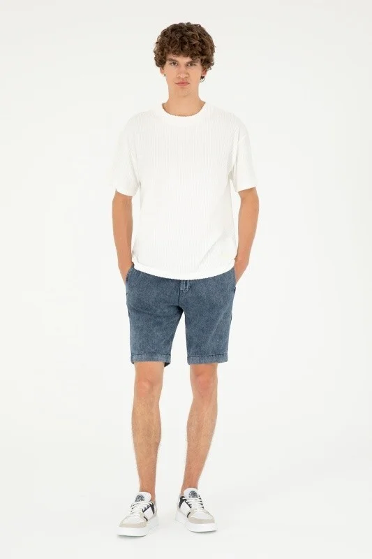 Шорты джинсовые из лиоцелла на кулиске - G081SZ0DB0EXC-TWILL Бермуда муж. (DN0022, 31)
