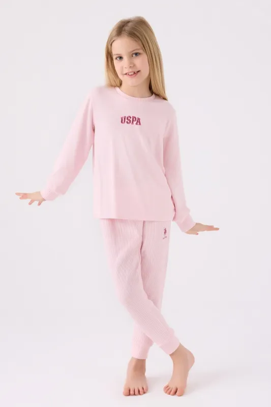 Пижама с длинным рукавом для девочек - G084SZ0HF0US1987 Костюм дом. жен. детс. (VR078, 10_11)