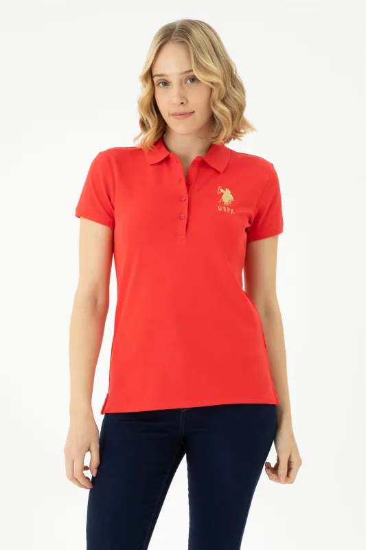 Футболка-поло из хлопка - G082SZ0110MTS02223-011 Футболка жен. (VR030, XS)