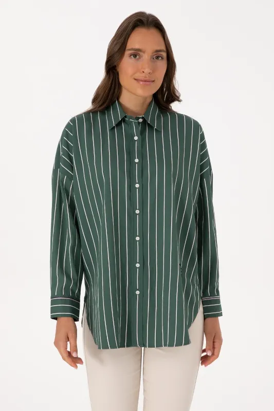 Рубашка из вискозы удлиненная - G082SZ0040GESP Сорочка жен. (VR079, 40)
