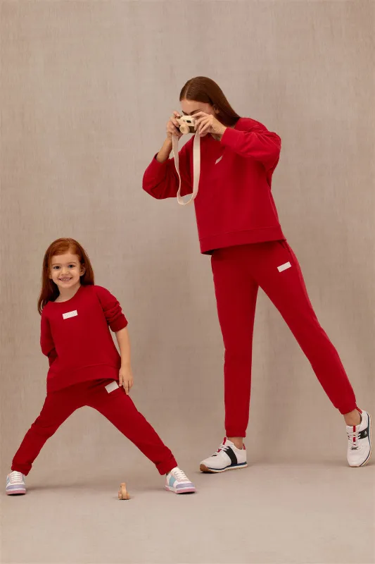 Спортивные брюки на манжетах для девочек - G084SZ0OP0CANESKIDS23K-E Брюки спорт. жен. детс. (VR030, 6_7)