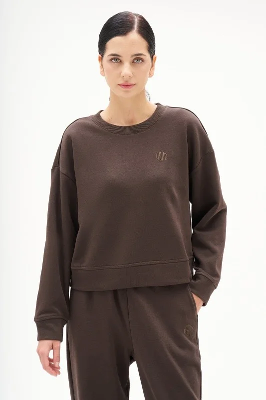 Свитшот из хлопка - G082SZ0820ART_FELAT_SK025 Толстовка жен. (VR084, XL)