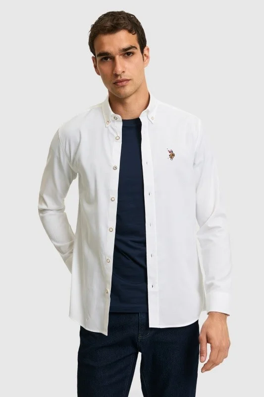 Рубашка из хлопка - G081SZ0040CEDCOLORREG026Y Сорочка муж. (VR013, S)