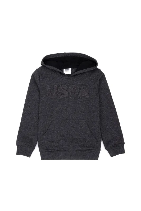 Худи с воротником на пуговицах для мальчиков - G083SZ0820JAXELSK023-B Толстовка муж. детс. (VR046, 2)
